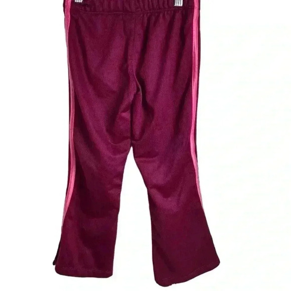 Adidas Girls Pink Purple Track Suit Size 5 Zip Hoodie & Jogger Pants Set - Picture 10 of 16